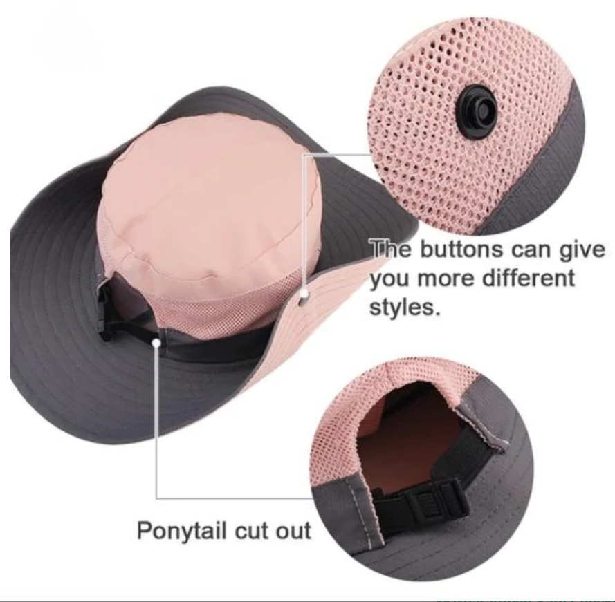 Portable UPF Sun Protection Foldable Hat