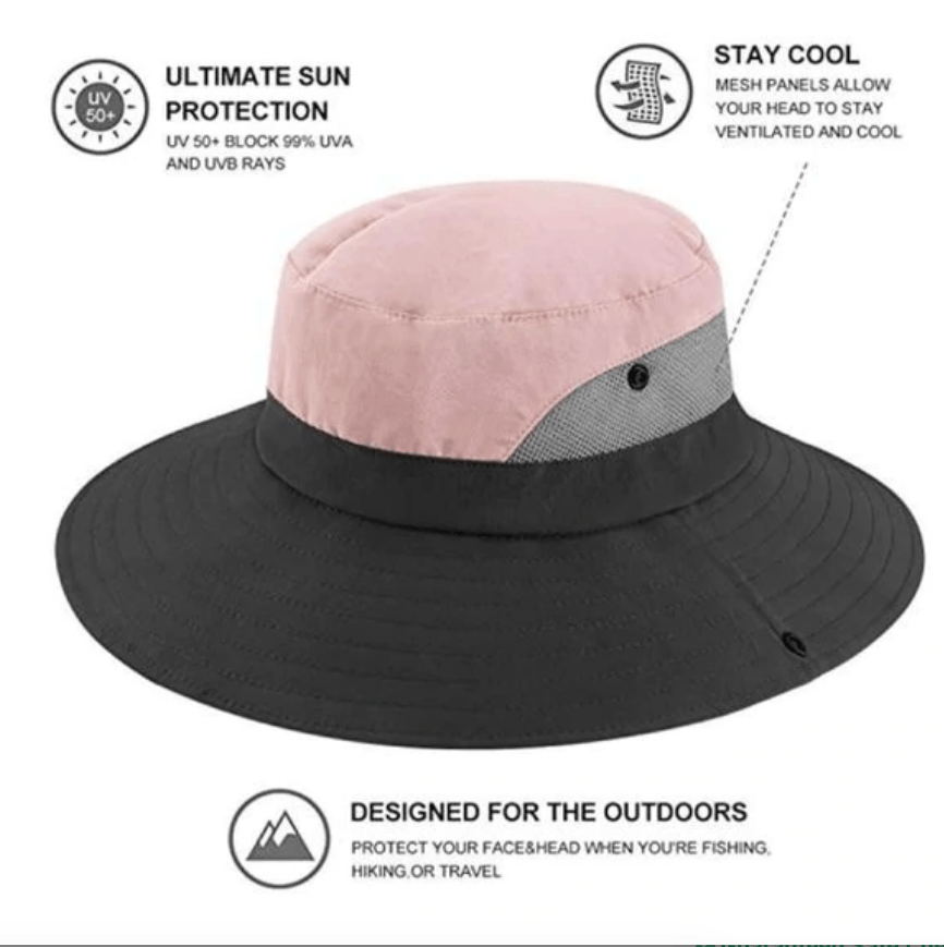 Portable UPF Sun Protection Foldable Hat