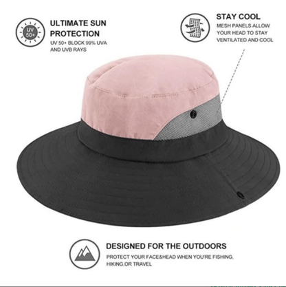 Portable UPF Sun Protection Foldable Hat