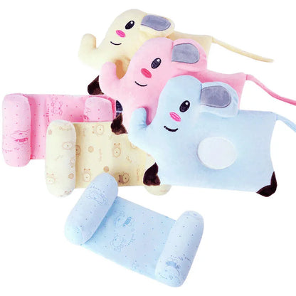 Baby Sleep Support Pillow Set - Soft Ventilated Wedge Pillow