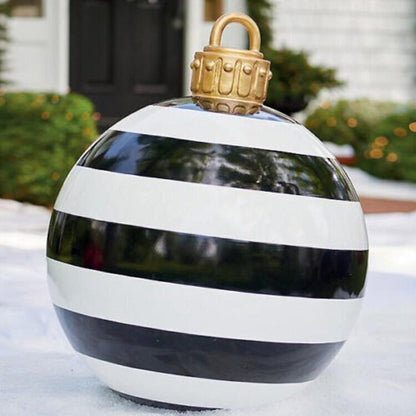 Festive Outdoor Christmas Inflatable Ball Decoration