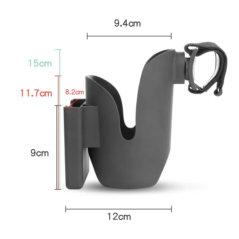 Universal Stroller Cup Holder Phone Mount