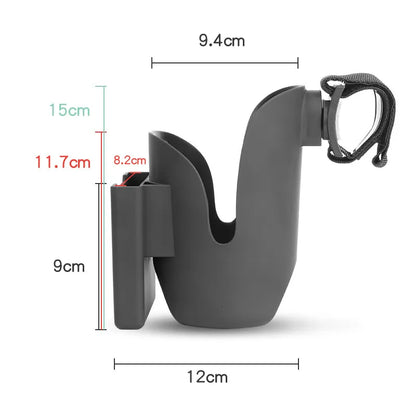 Universal Stroller Cup Holder Phone Mount