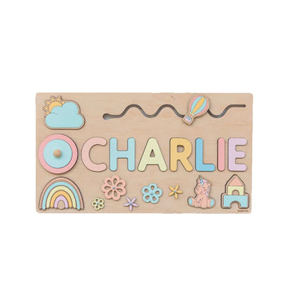 Custom Wooden Name Jigsaw Puzzle