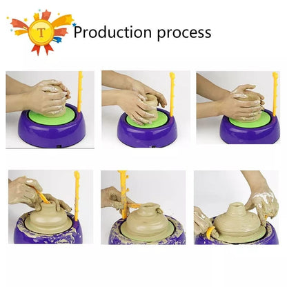 Fun Ceramic Art Kit for Kids - DIY Pottery Making Set