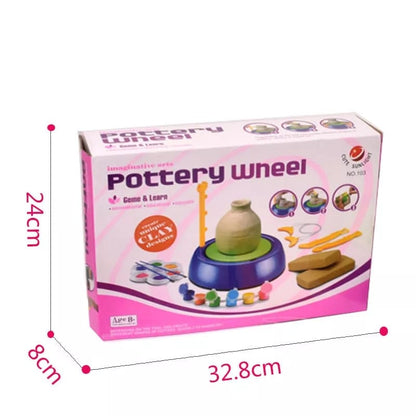 Fun Ceramic Art Kit for Kids - DIY Pottery Making Set