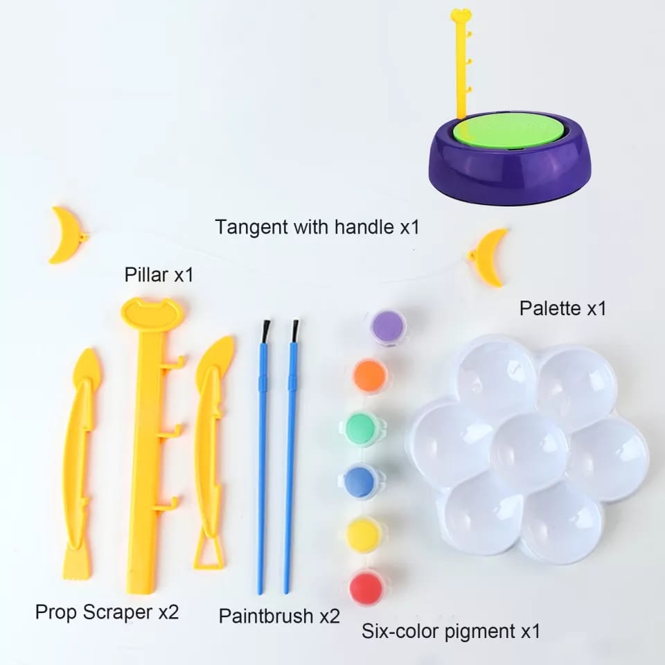Fun Ceramic Art Kit for Kids - DIY Pottery Making Set