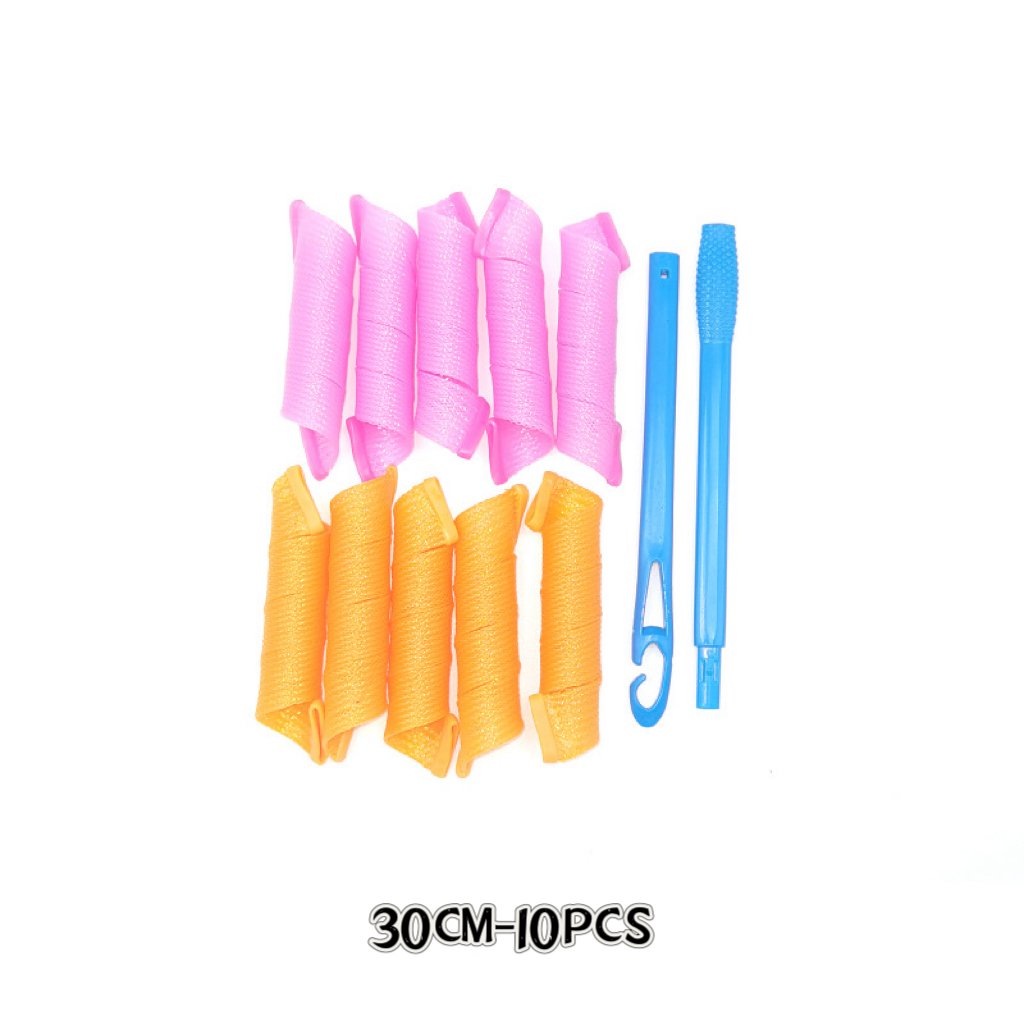 Soft Curl Hair Rollers Set of 10
