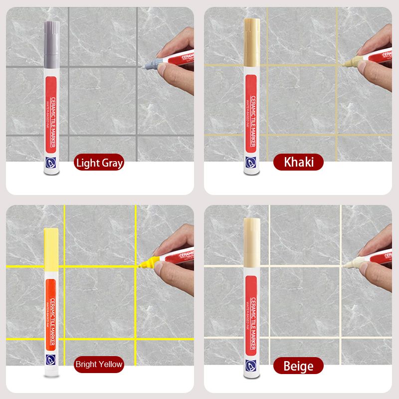 Mold Resistant Grout Pen for Bathroom Tiles