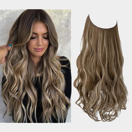 Luxurious Woman's Hair Extensions