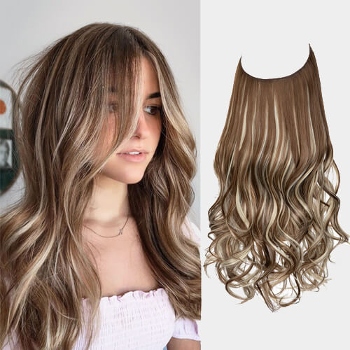 Luxurious Woman's Hair Extensions