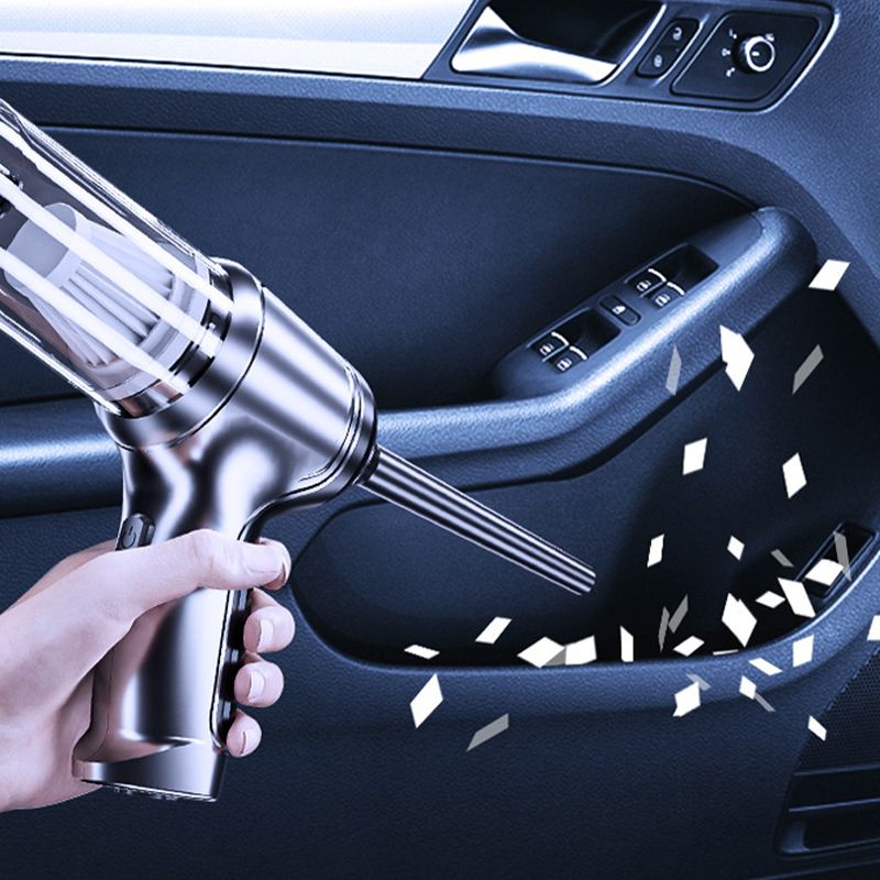 Portable Car Vacuum Cleaner High Power Cordless Auto Vac