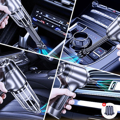 Portable Car Vacuum Cleaner High Power Cordless Auto Vac
