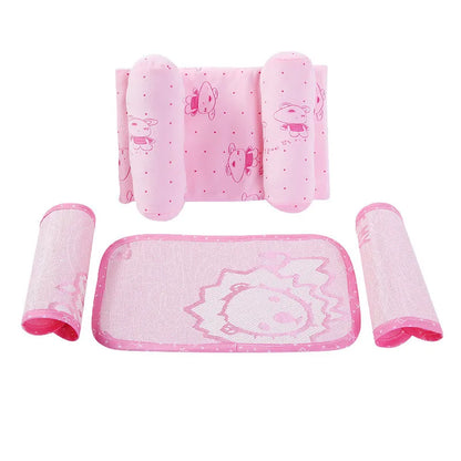 Baby Sleep Support Pillow Set - Soft Ventilated Wedge Pillow