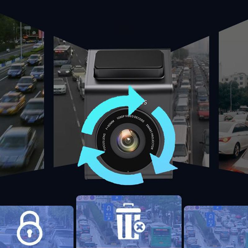 Clear View Car Dash Camera with HD Video