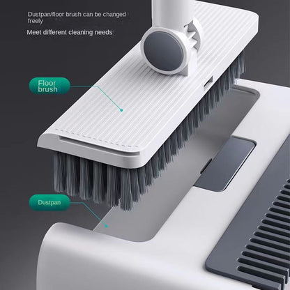 Practical Multi-Tasking Broom and Dustpan Cleaning Kit