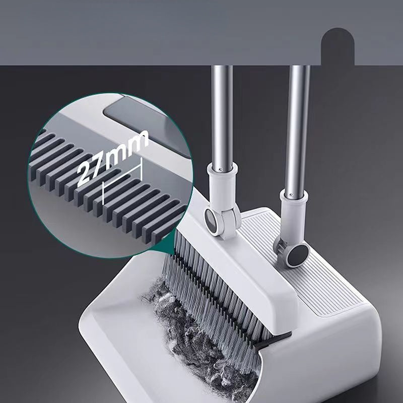 Practical Multi-Tasking Broom and Dustpan Cleaning Kit