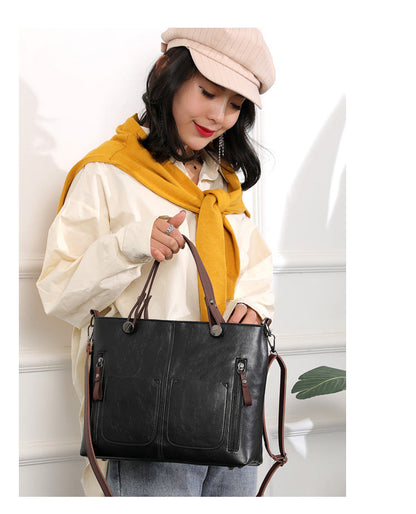 Classic Brown Ladies Cross Body Bag