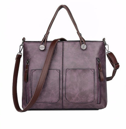 Classic Brown Ladies Cross Body Bag