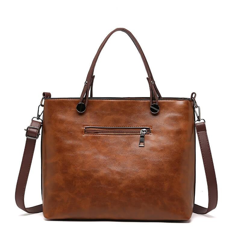 Classic Brown Ladies Cross Body Bag