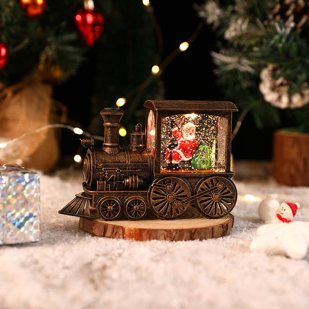 Classic Holiday Musical Train Box