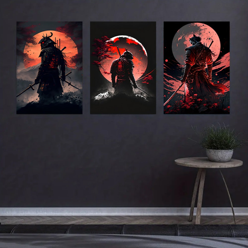 Japanese Cherry Blossom Wall Art Canvas