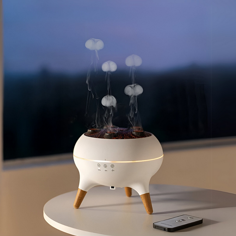 Colorful Mist Aroma Diffuser with LED Light - Fesara