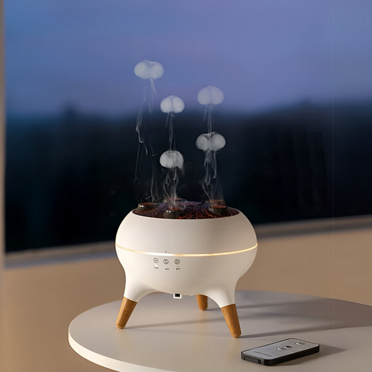 Colorful Mist Aroma Diffuser with LED Light - Fesara