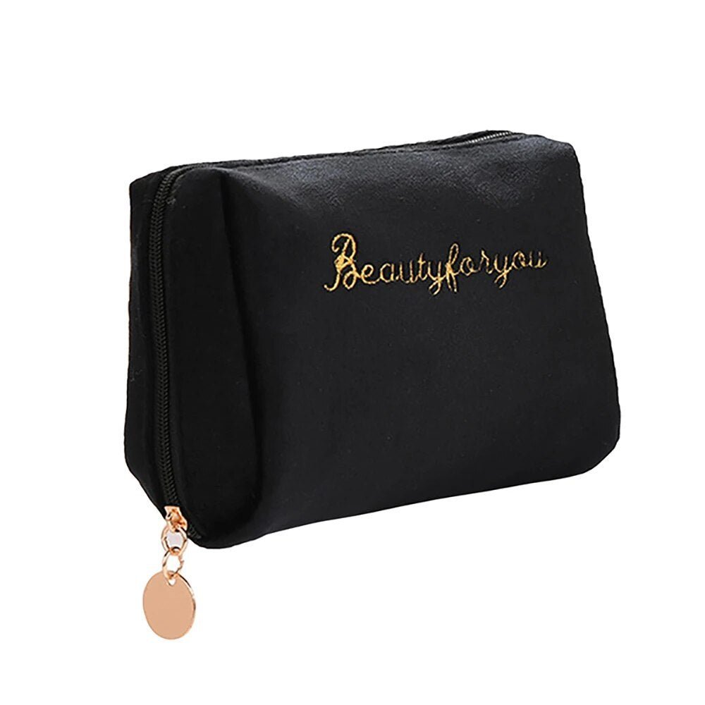 Luxurious Soft Makeup Pouch