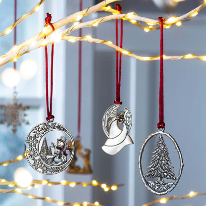 Metallic Christmas Tree Ornament