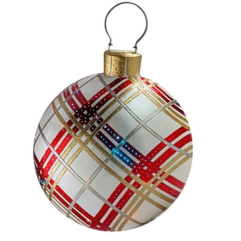 Festive Inflatable Holiday Outdoor Ball Decoration