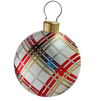 Festive Inflatable Holiday Outdoor Ball Decoration