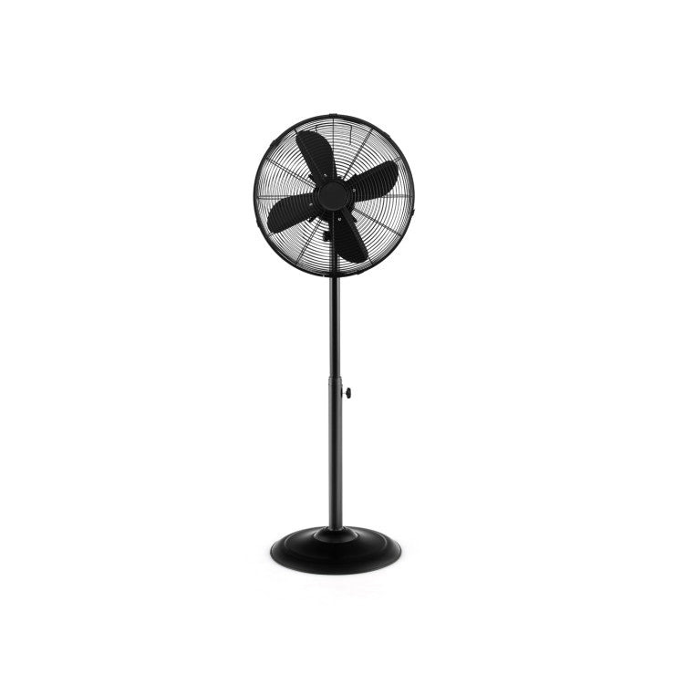 Compact Standing Floor Fan with 3 Speed Settings - Fesara