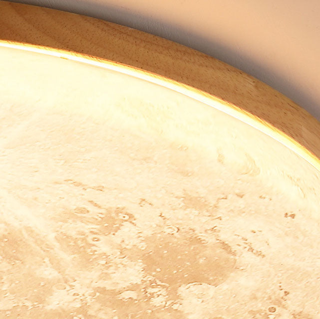Simple Round White LED Ceiling Light Fixtures