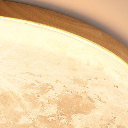 Simple Round White LED Ceiling Light Fixtures