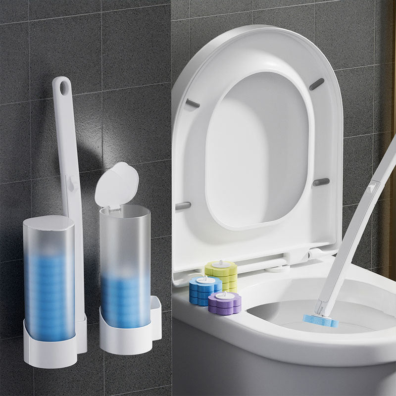 Simple Bathroom Toilet Brush Set