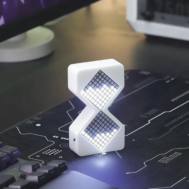 Timeless Pixel Glass Table Lamp