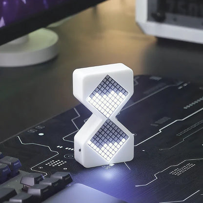 Timeless Pixel Glass Table Lamp