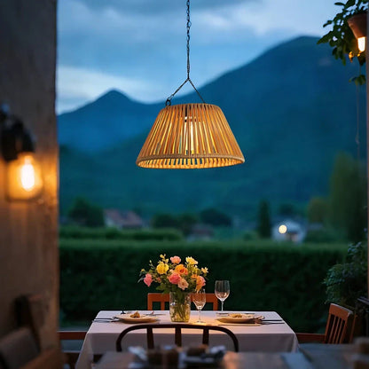 Outdoor Solar Powered String Lantern