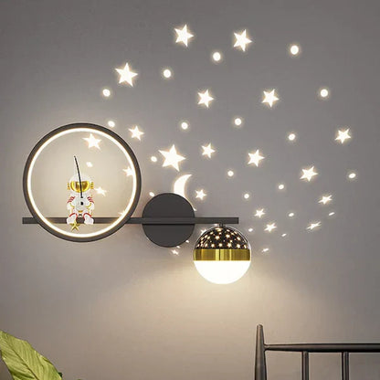 Colorful Kids Wall Lamp - Fun Bedroom Light