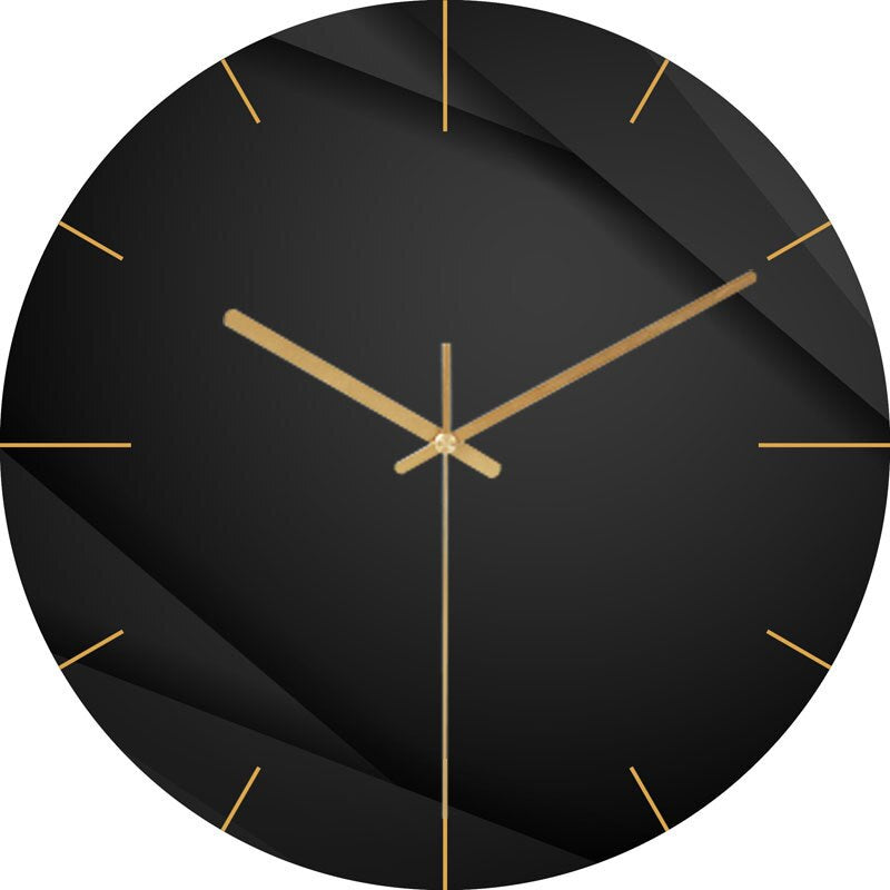 Modern Slim Large Wall Clock