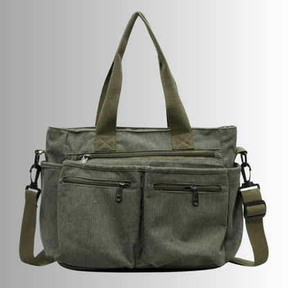 Classic Cotton Tote Bag - Large Capacity Everyday Shoulder Bag