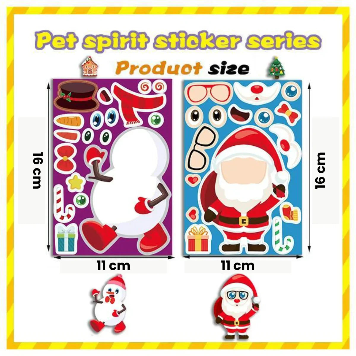 Fun Christmas Stickers for Kids