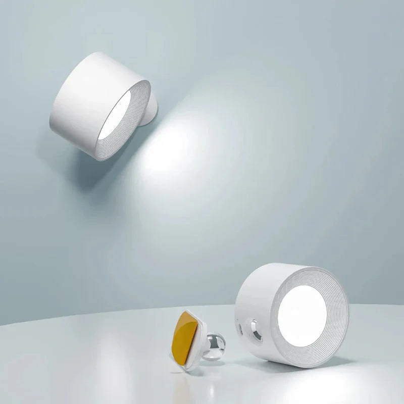 Adjustable LED Wall Lamp with Dimmer - Fesara
