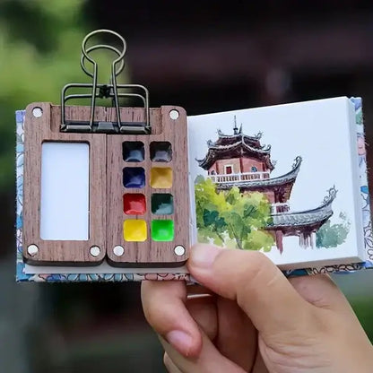 Portable Mini Art Easel Set