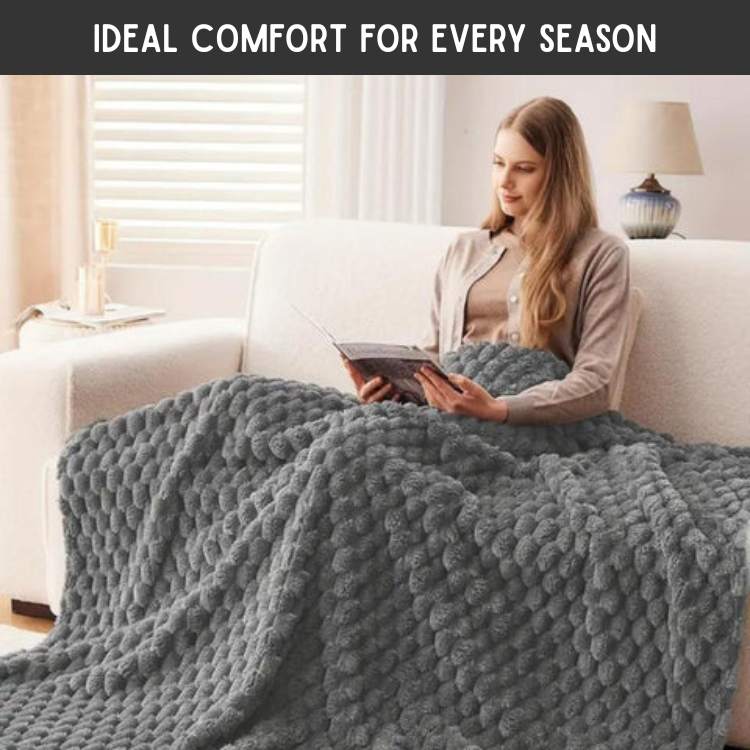 Plush Soft Cozy Throw Blanket