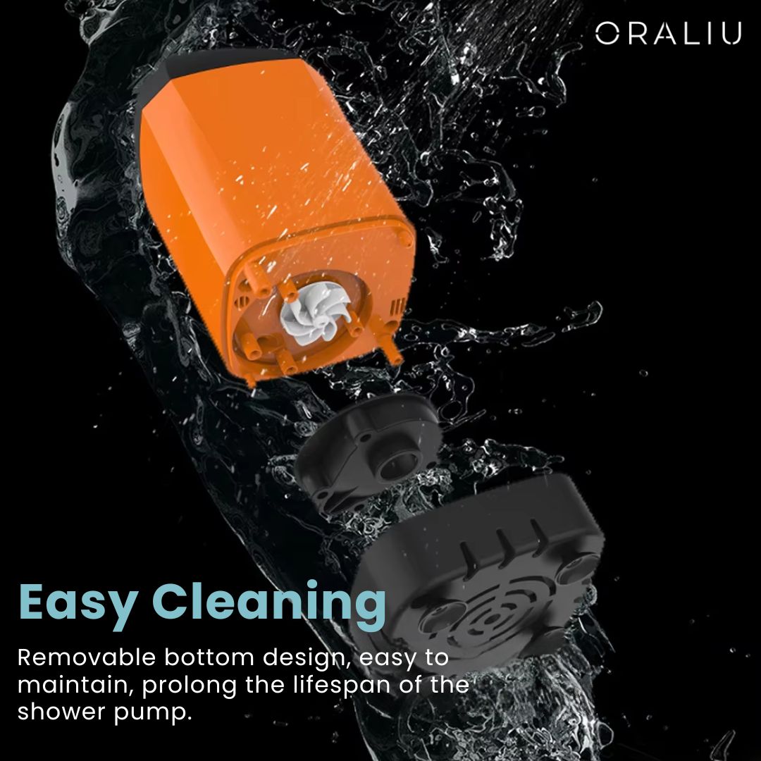 Compact Rechargeable Outdoor Shower Kit