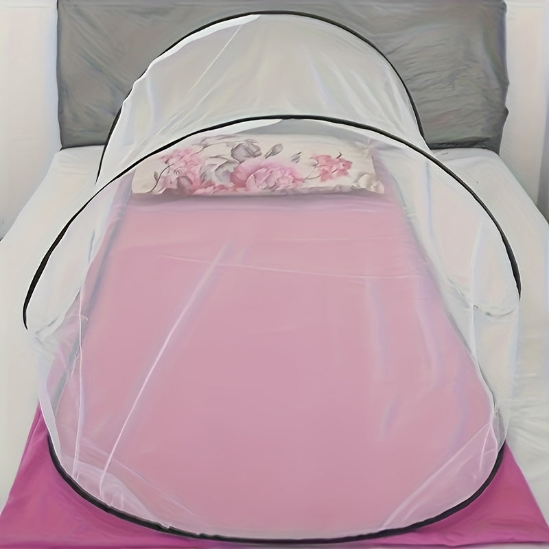 Portable Solo Mosquito Net with Zipper for Camping
