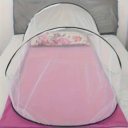 Portable Solo Mosquito Net with Zipper for Camping