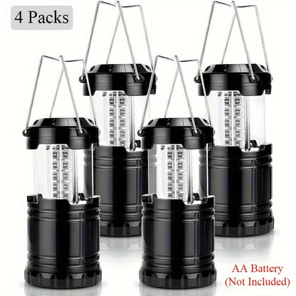 Rechargeable LED Emergency Lights - Foldable Lamp with Adjustable Brightness for Outdoor and Power Outage Use-5